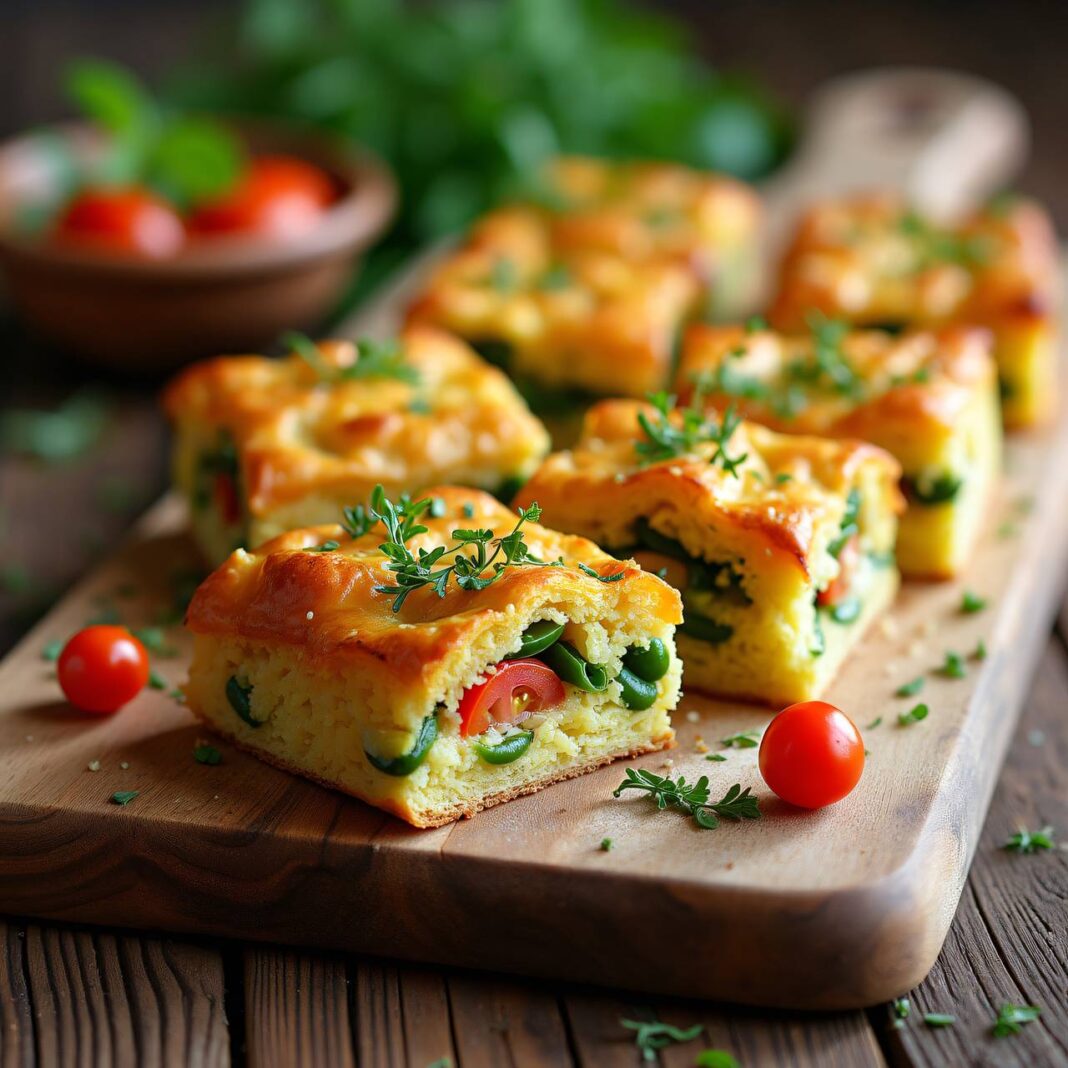 Gemüse-Couscous-Schnitten Rezept Gemüse-Couscous-Schnitten Rezept