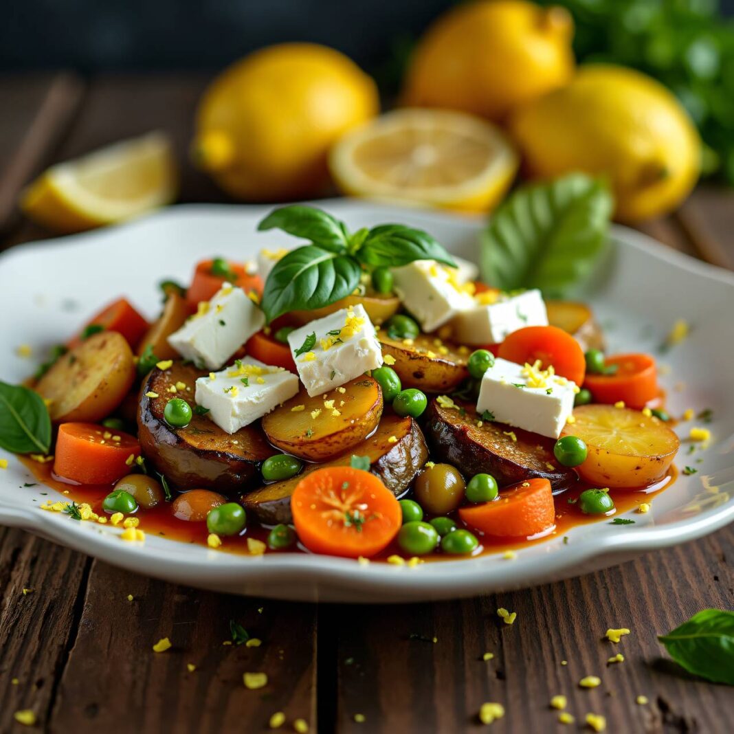 Gemüse-Eintopf mit Frischkäse Rezept Gemüse-Eintopf mit Frischkäse Rezept