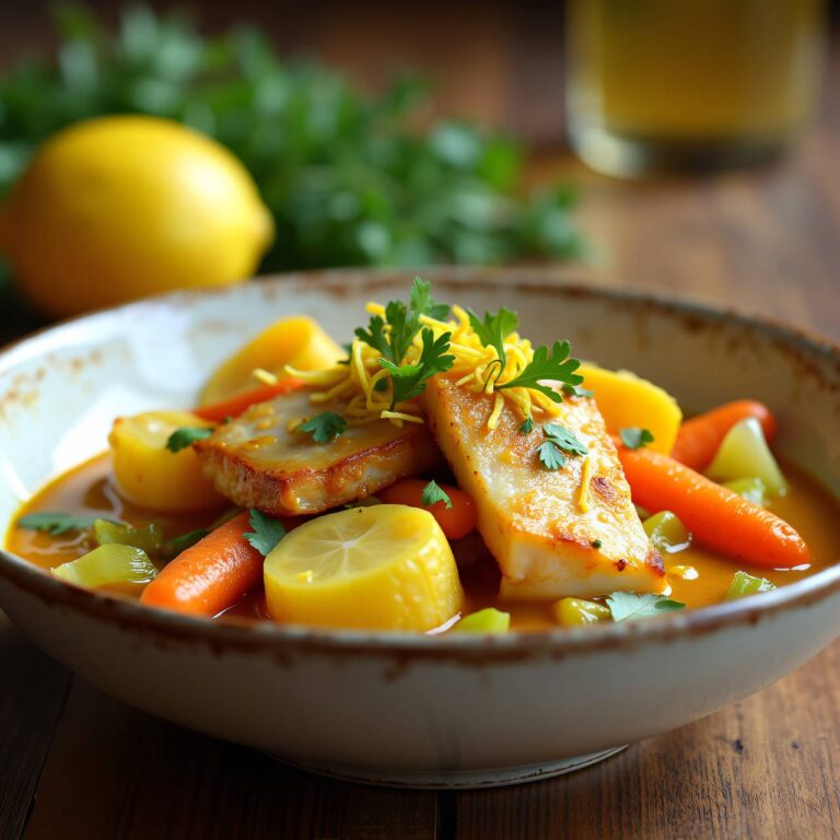 Gemüse-Fisch-Curry Rezept