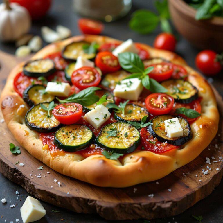 Gemüse-Focaccia Rezept