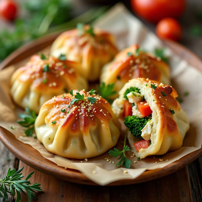 Gemüse-Hühner-Krapfen Rezept