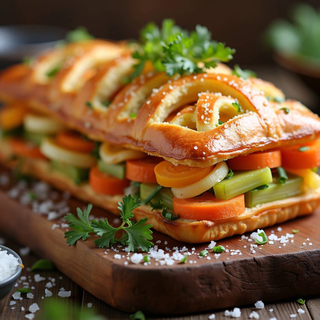 Gemüse-Jalousien Rezept Gemüse-Jalousien Rezept