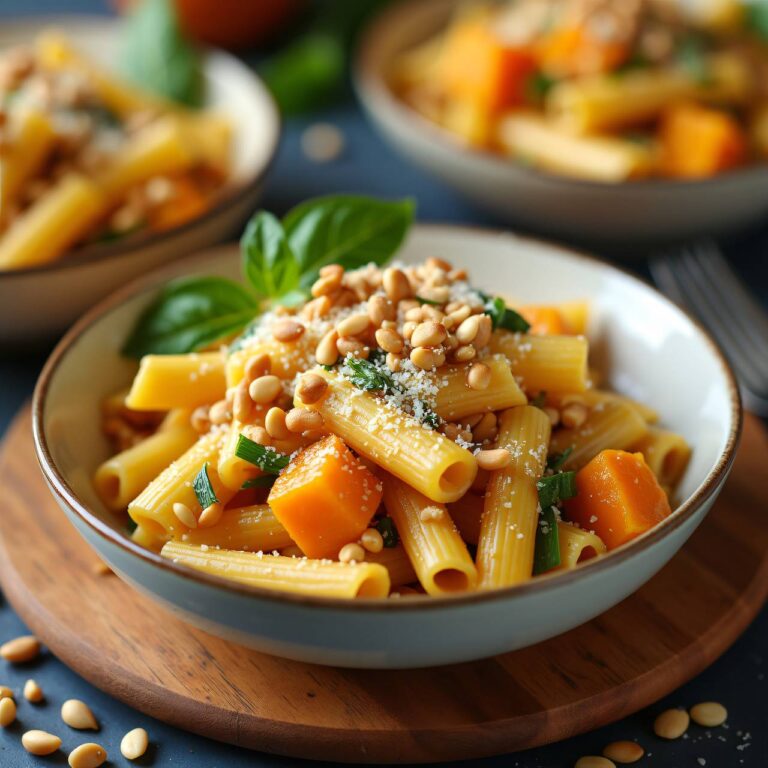 Gemüse-Käse-Penne Rezept