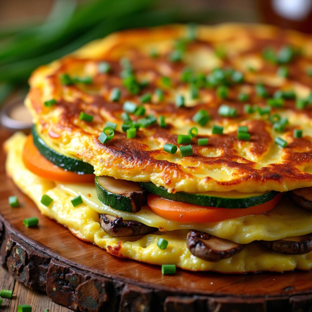 Gemüse-Kartoffel-Tortilla (Low Carb) Rezept Gemüse-Kartoffel-Tortilla (Low Carb) Rezept