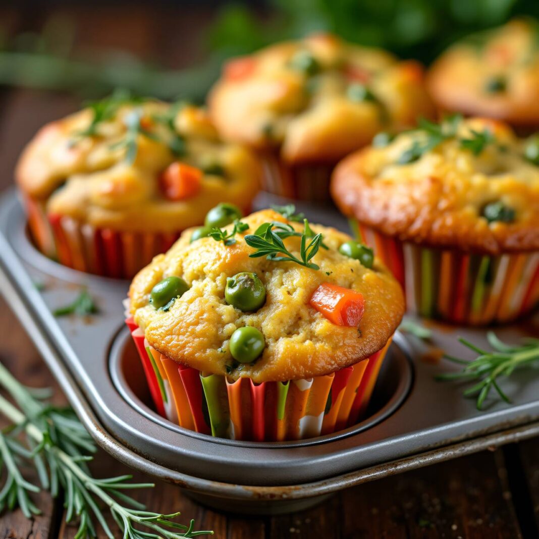 Gemüse-Muffins Rezept Gemüse-Muffins Rezept