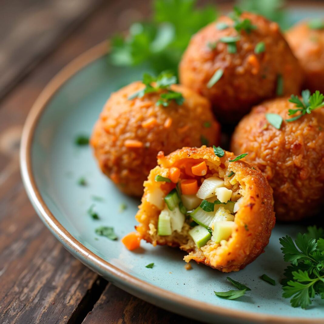 Gemüse-Reisbällchen (No Food Waste) Rezept Gemüse-Reisbällchen (No Food Waste) Rezept