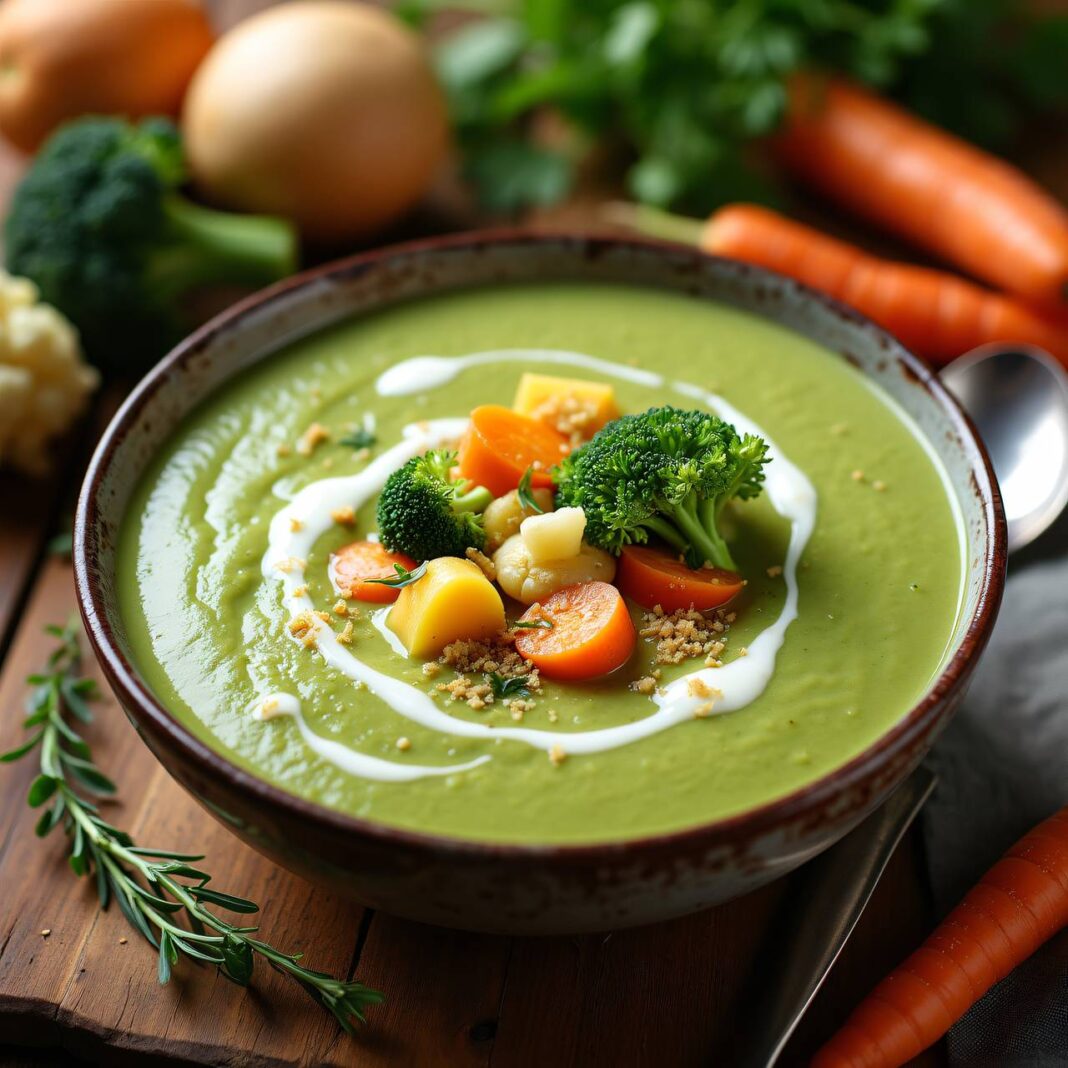 Gemüsecrèmesuppe Rezept Gemüsecrèmesuppe Rezept