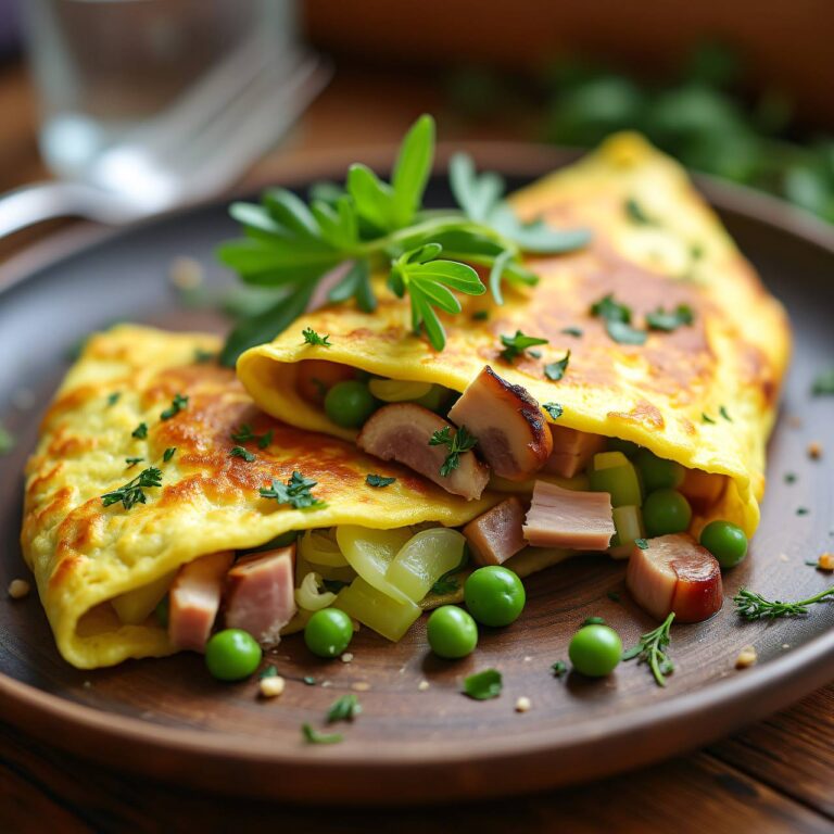 Gemüseomelette (französischer Art) Rezept