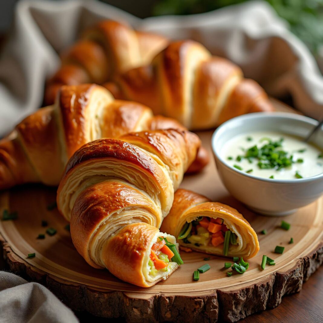 Gemüsepastete mit Kräuterquark Rezept Gemüsepastete mit Kräuterquark Rezept