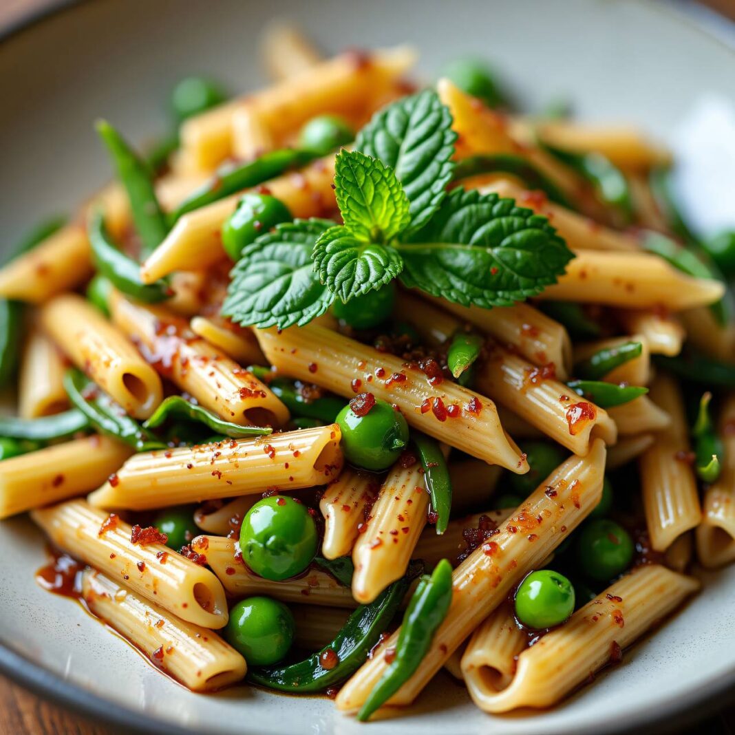Gemüsepenne in Balsamico-Sahne Rezept Gemüsepenne in Balsamico-Sahne Rezept