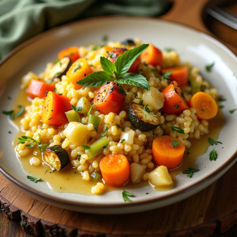 Gemüserisotto mit Honig Rezept