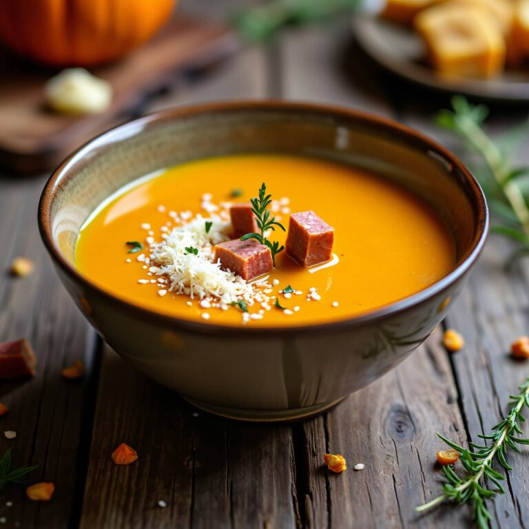 Gersten-Kürbis-Suppe Rezept
