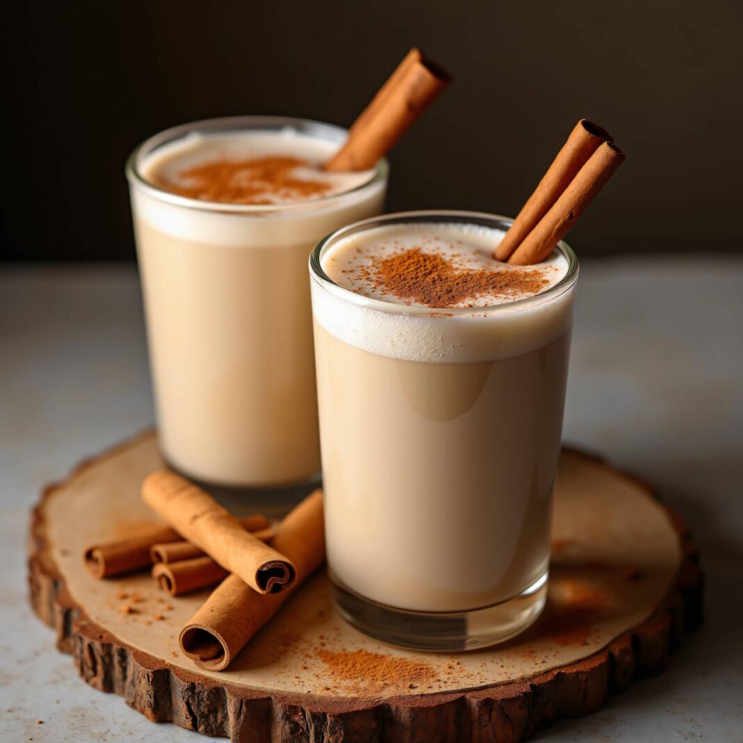 Geschäumte Zimt-Milch Rezept Geschäumte Zimt-Milch Rezept