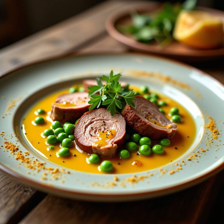 Geschnetzeltes Kalbfleisch an Safransauce Rezept