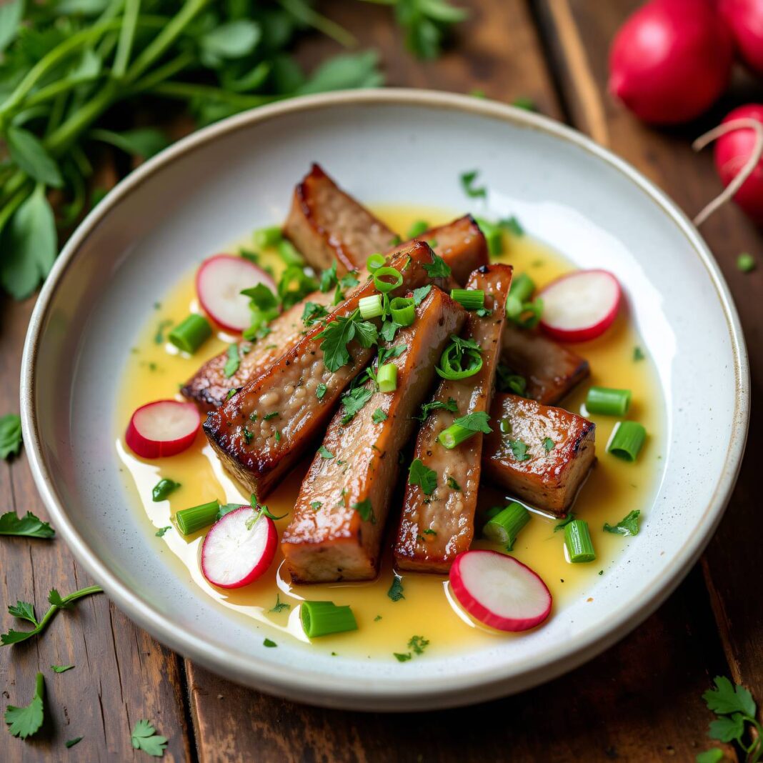 Geschnetzeltes Kalbfleisch mit Frühlingssauce Rezept Geschnetzeltes Kalbfleisch mit Frühlingssauce Rezept