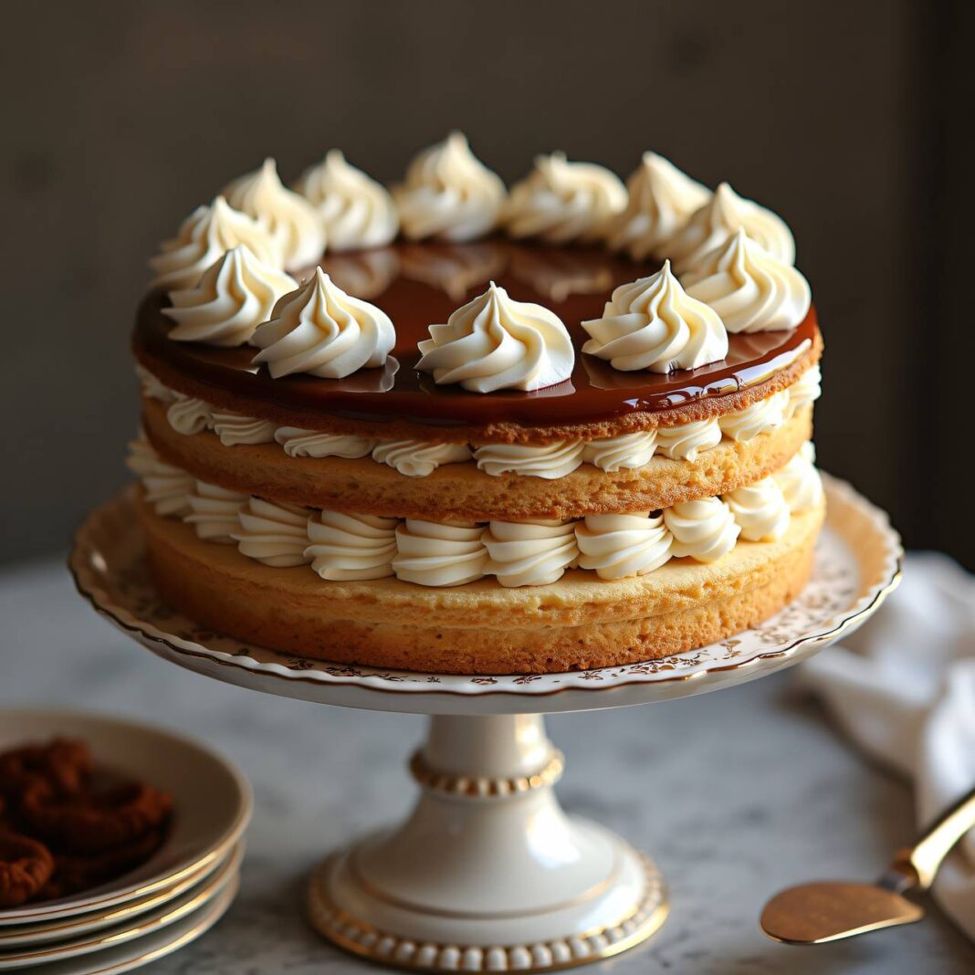 Getränkte Moccatorte Rezept Getränkte Moccatorte Rezept