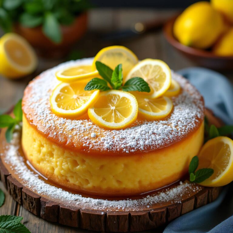 Getränkter Zitronenkuchen Rezept