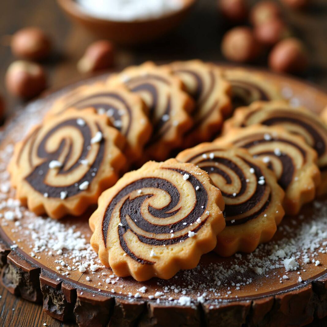 Gewürz-Swirl-Cookies Rezept Gewürz-Swirl-Cookies Rezept