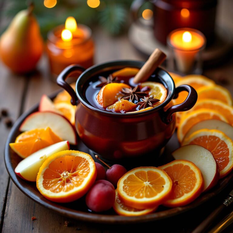 Glühwein-Fondue Rezept