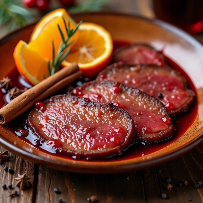 Glühwein-Schinken Rezept