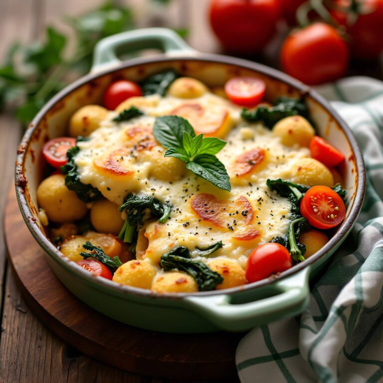 Gnocchi-Auflauf mit Gemüse Rezept