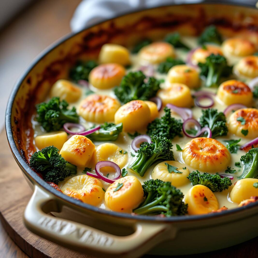 Gnocchi-Gratin mit Gemüse Rezept Gnocchi-Gratin mit Gemüse Rezept