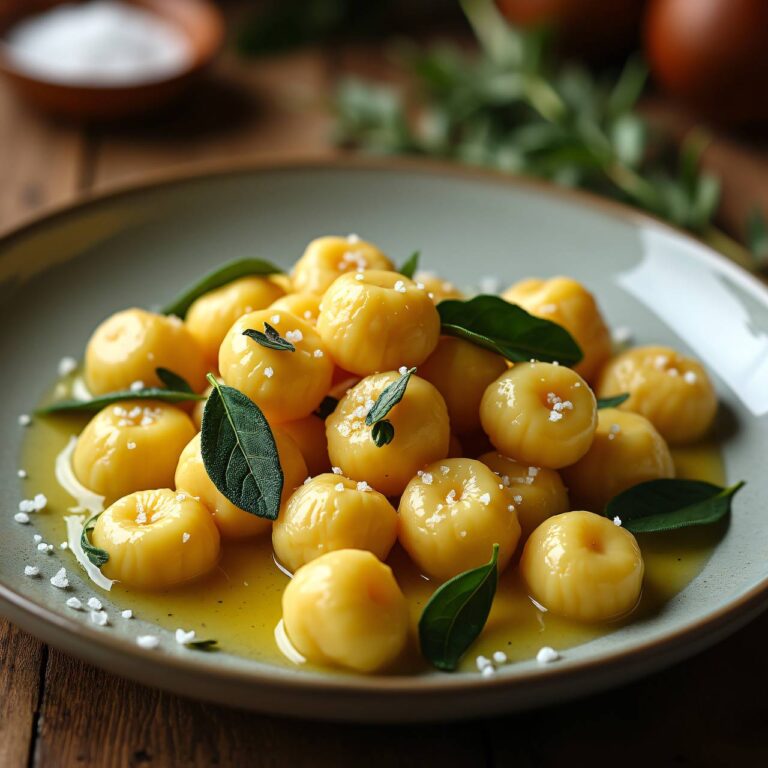 Gnocchi mit Salbeibutter Rezept