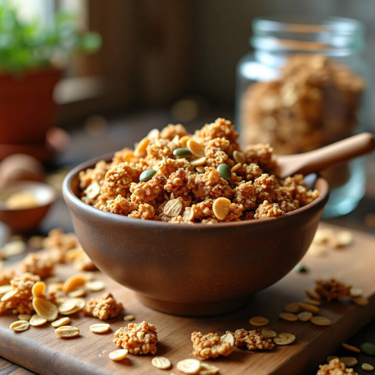 Granola ohne Zucker Rezept