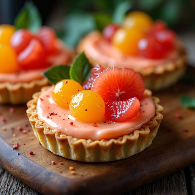 Grapefruit-Törtchen Rezept