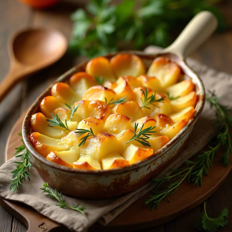 Gratin dauphinois (Kartoffelgratin) Rezept
