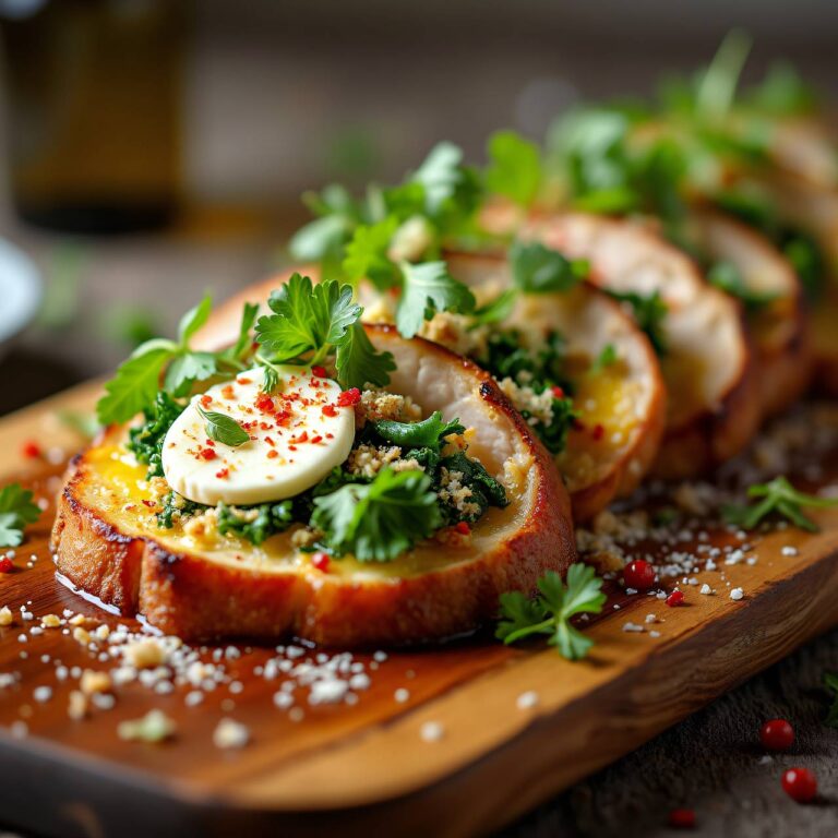 Gratinierte Schweinefleischscheiben Rezept