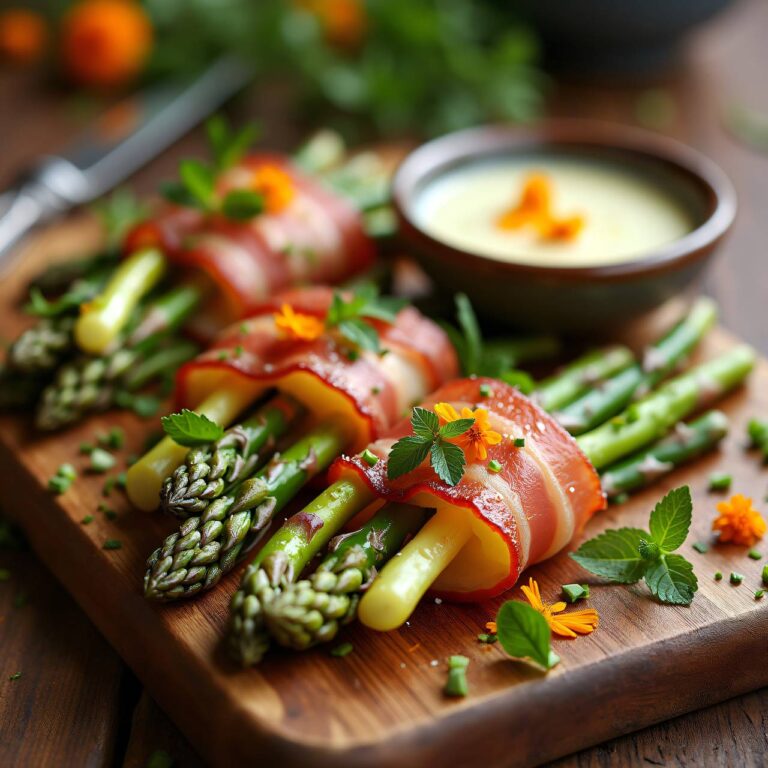 Gratinierte Spargel-Kartoffel-Päckchen Rezept