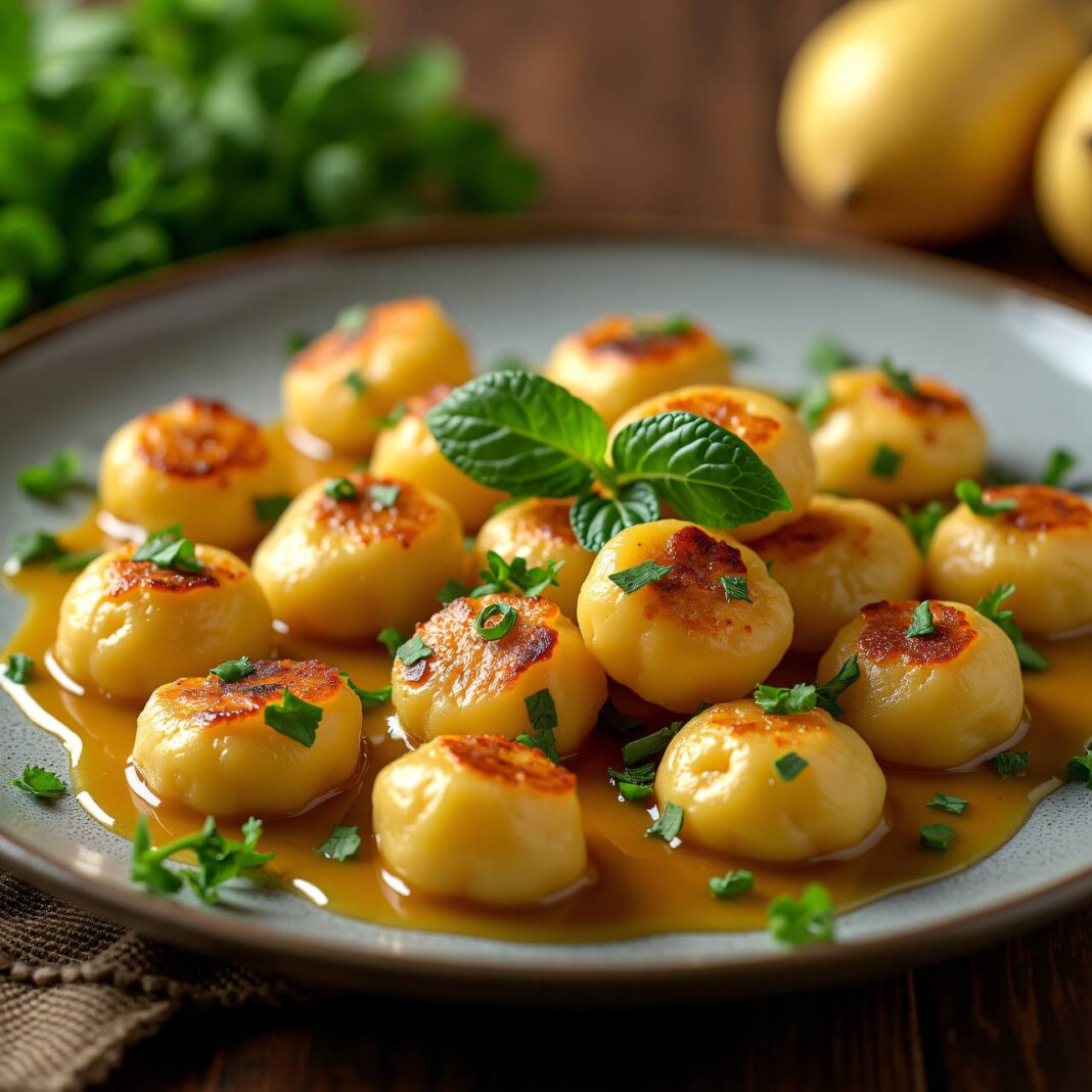 Griess-Gnocchi mit Kresse Rezept Griess-Gnocchi mit Kresse Rezept