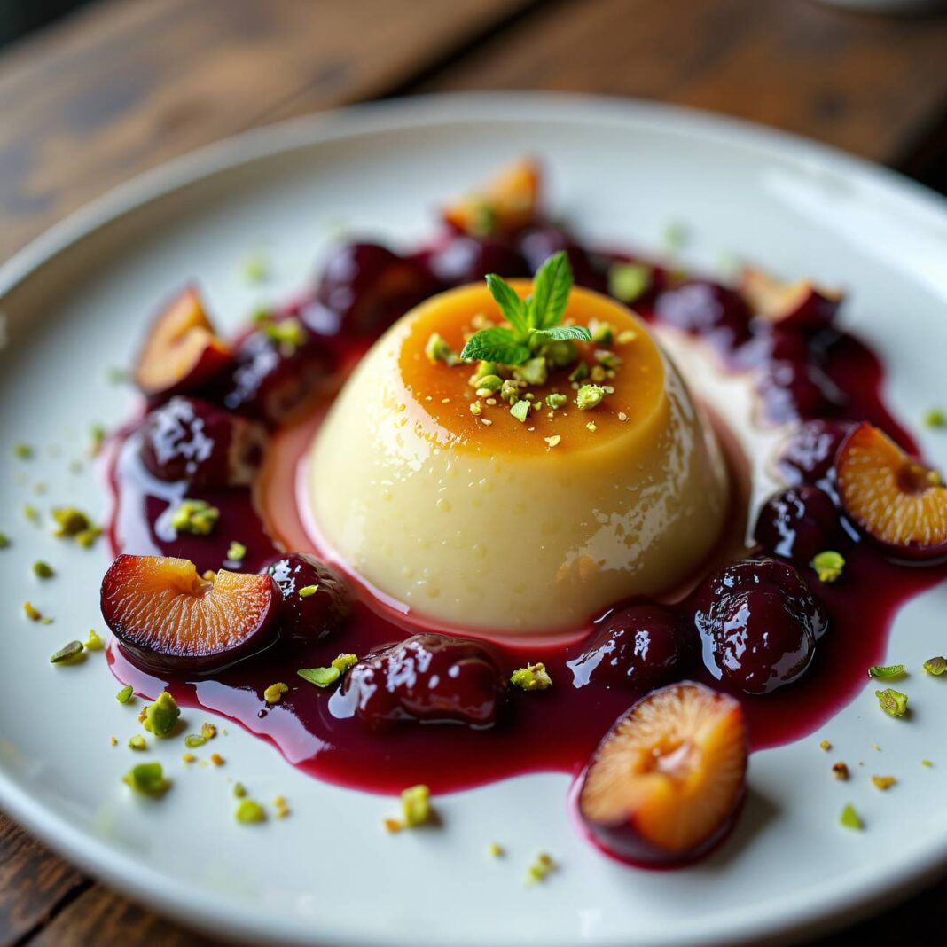 Griessköpfli mit Pflaumen-Kompott Rezept Griessköpfli mit Pflaumen-Kompott Rezept