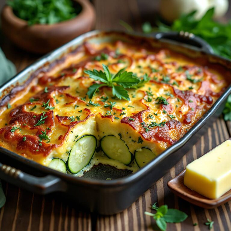 Grüner Kartoffelgratin Rezept