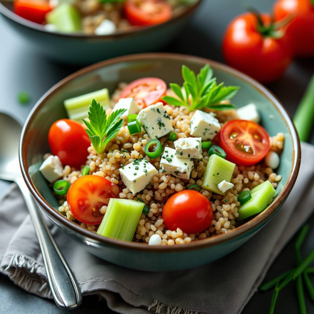 Grünkernsalat Rezept Grünkernsalat Rezept