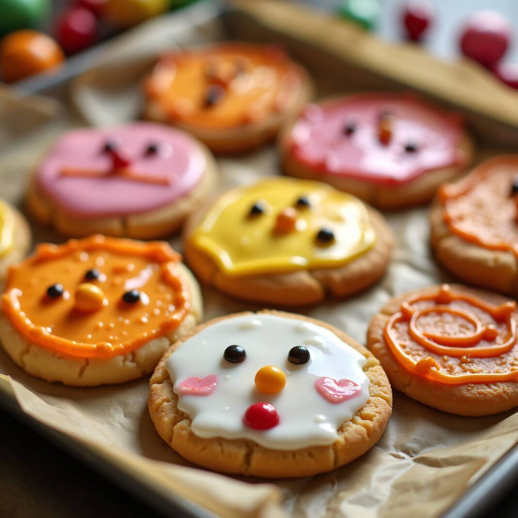 Gsichtli-Kekse (Kindergeburtstag) Rezept Gsichtli-Kekse (Kindergeburtstag) Rezept