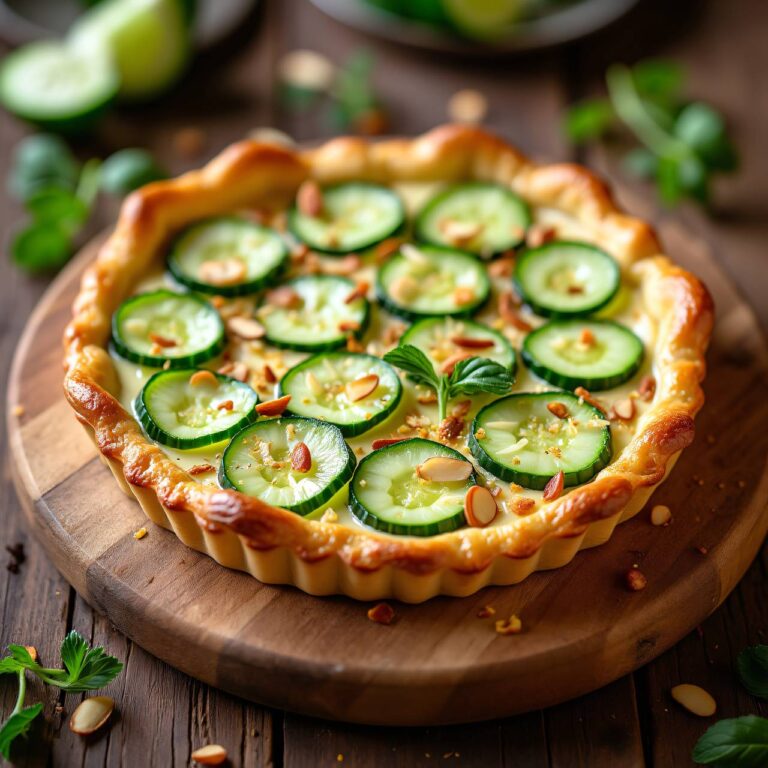 Gurken-Blechkuchen Rezept