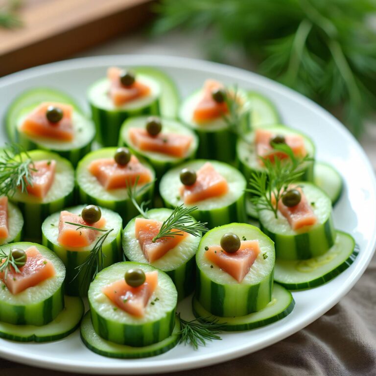 Gurken-Fisch-Röllchen Rezept