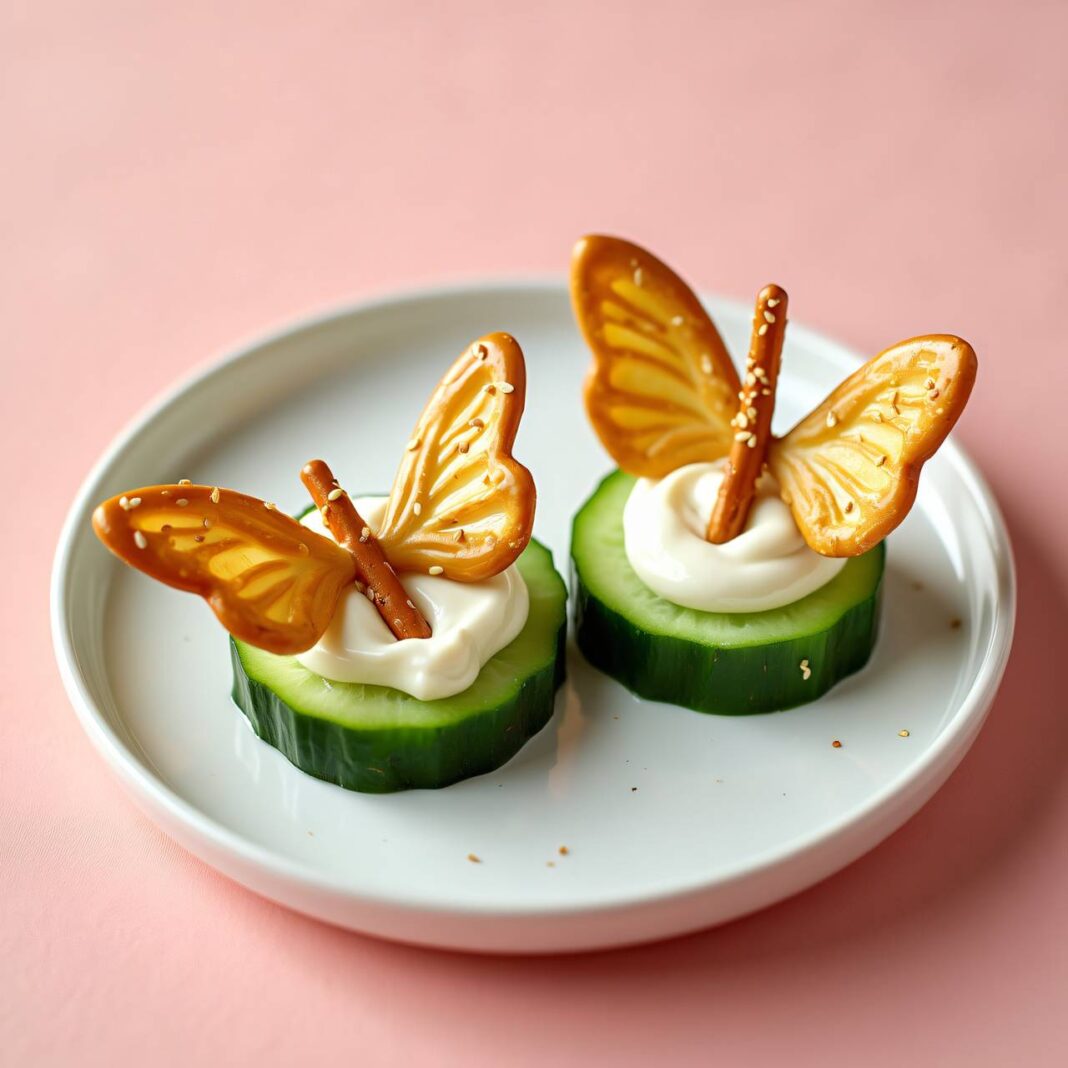 Gurken-Schmetterlinge Rezept Gurken-Schmetterlinge Rezept
