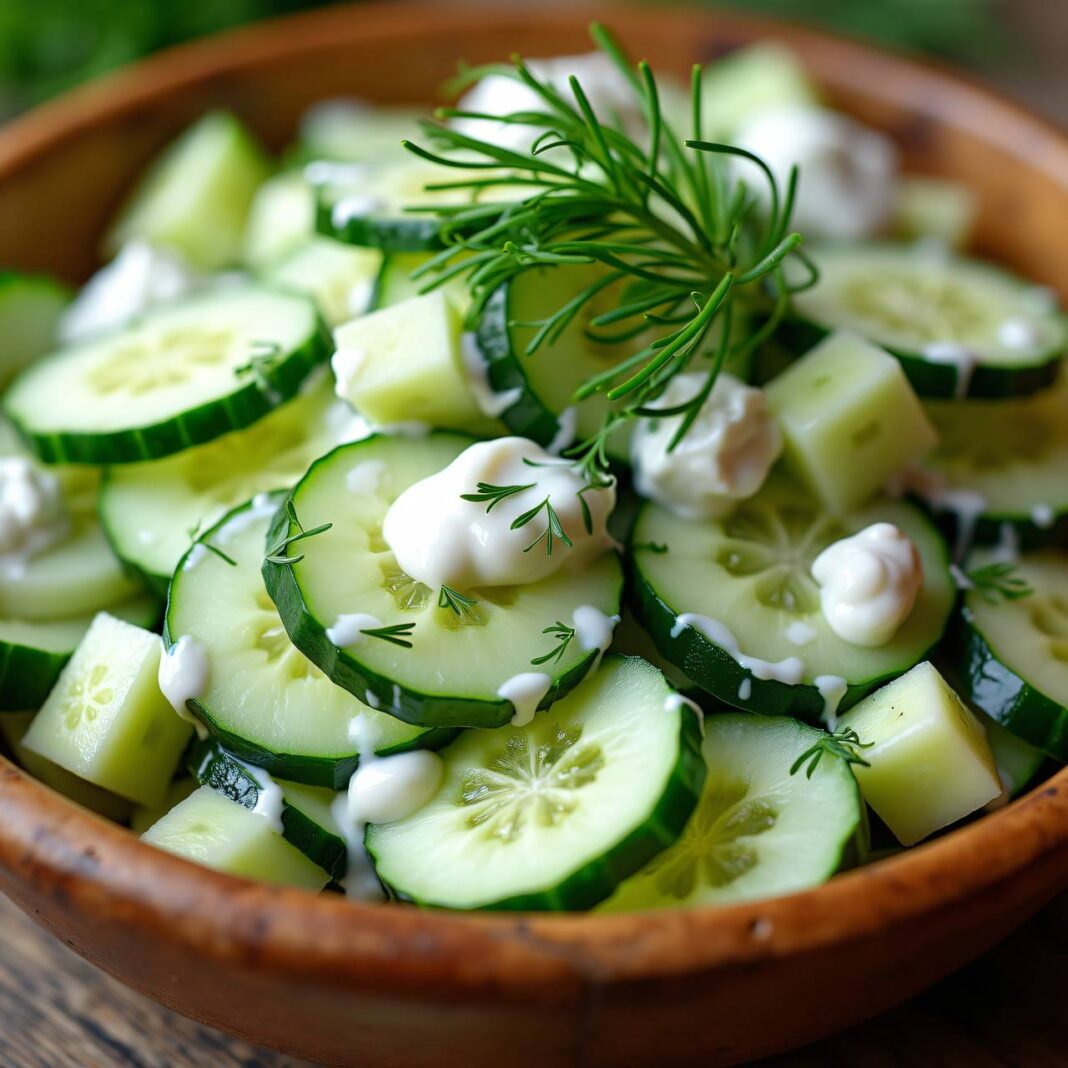 Gurkensalat Rezept Gurkensalat Rezept