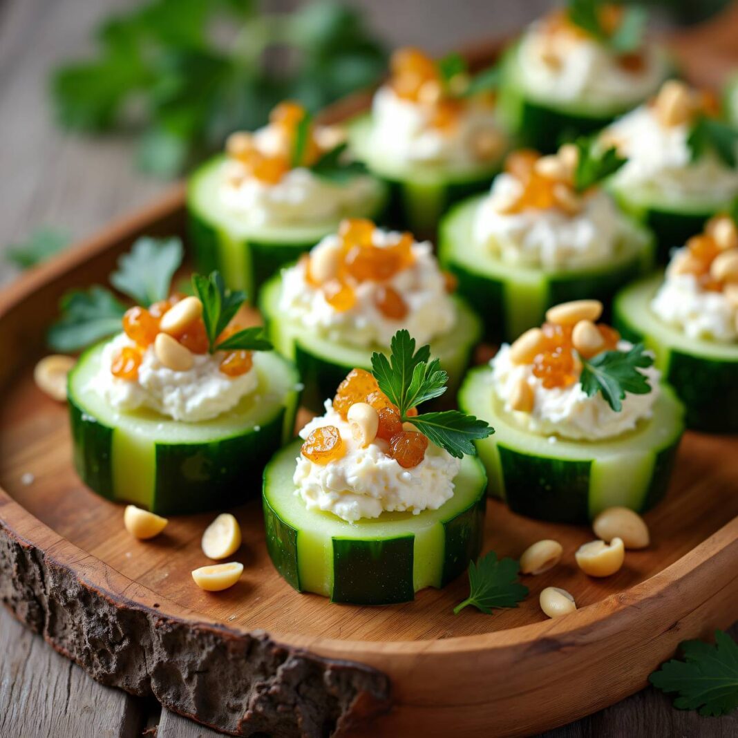 Gurkenschiffchen Rezept Gurkenschiffchen Rezept