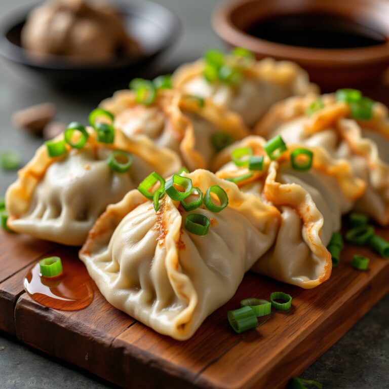 Gyoza mit Pilzfüllung Rezept