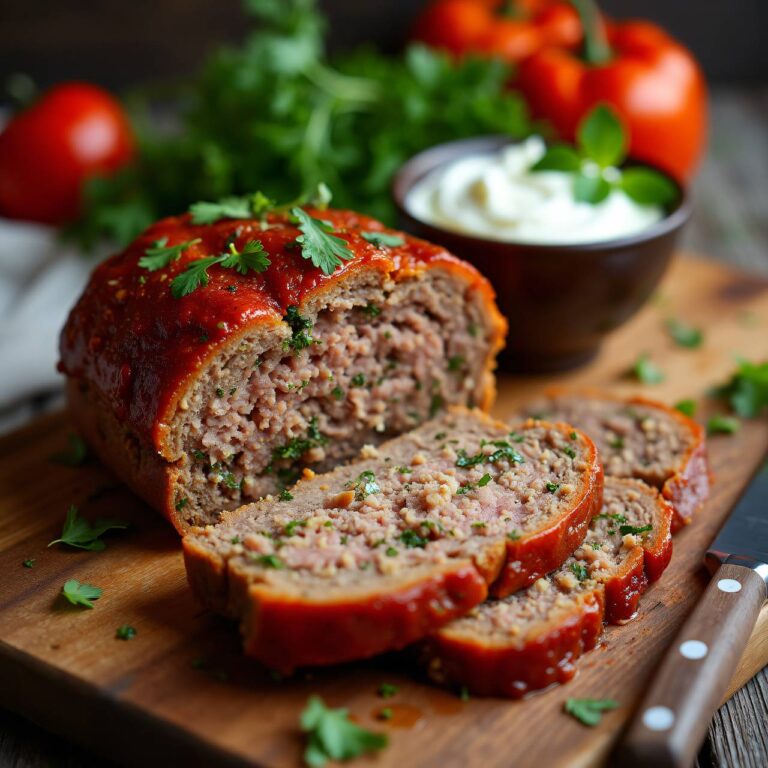 Hackbraten aus dem Rohr Rezept