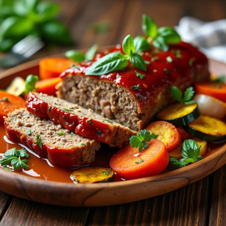 Hackbraten mit Mozzarella Rezept