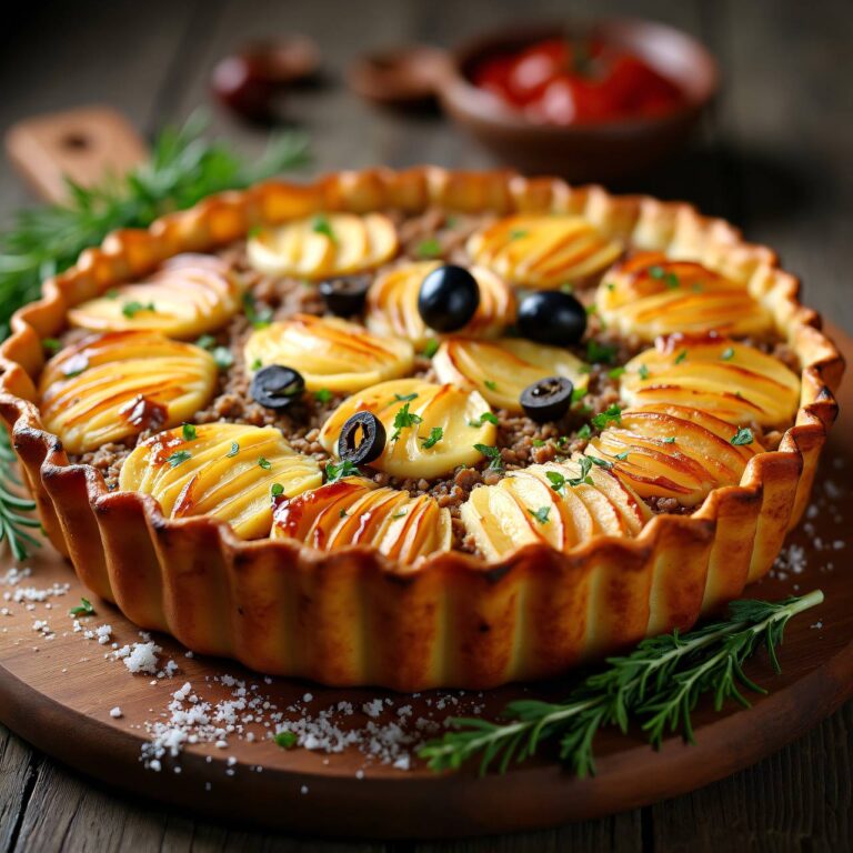 Hackfleisch-Kartoffel-Pie Rezept