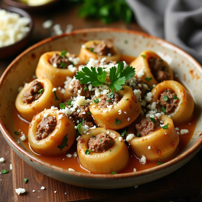 Hackfleisch-Schnecken Rezept
