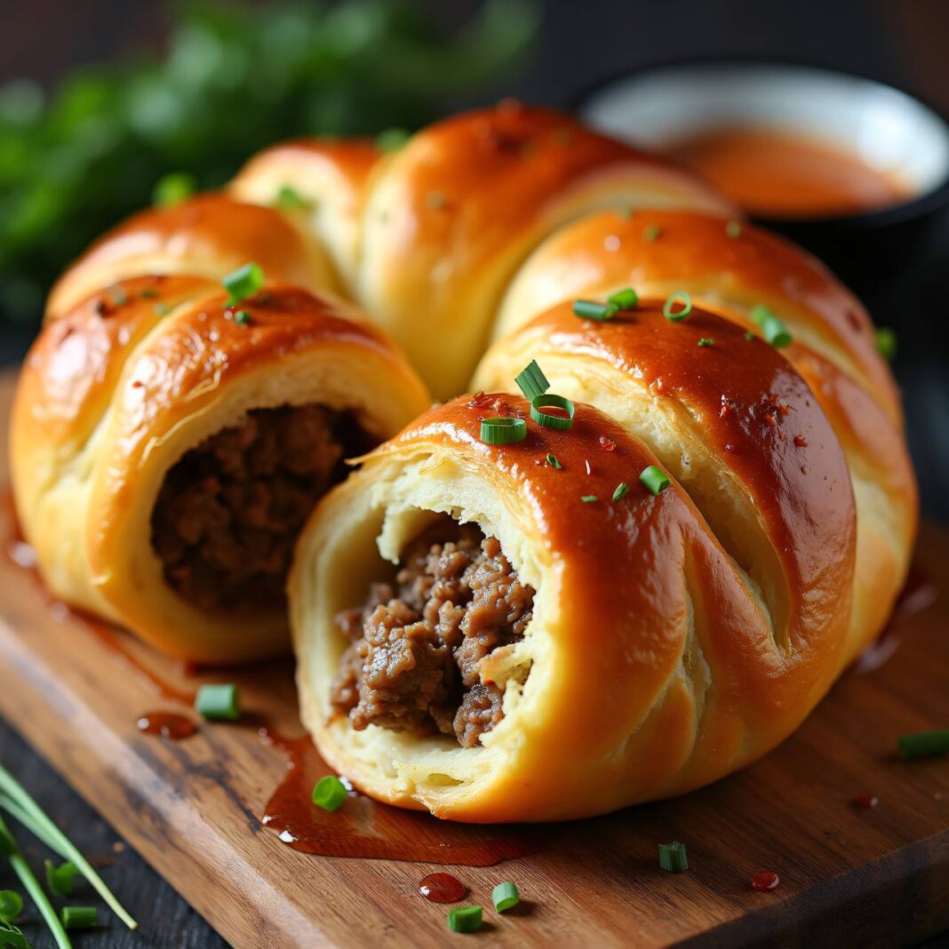 Hackfleisch-Zopf Rezept Hackfleisch-Zopf Rezept