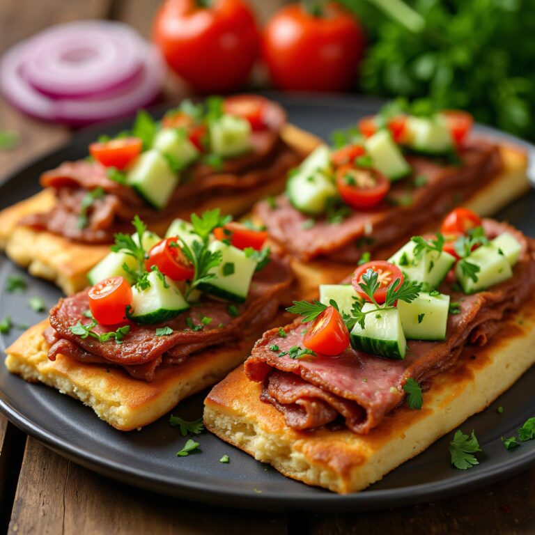 Hackfleischfladen Rezept