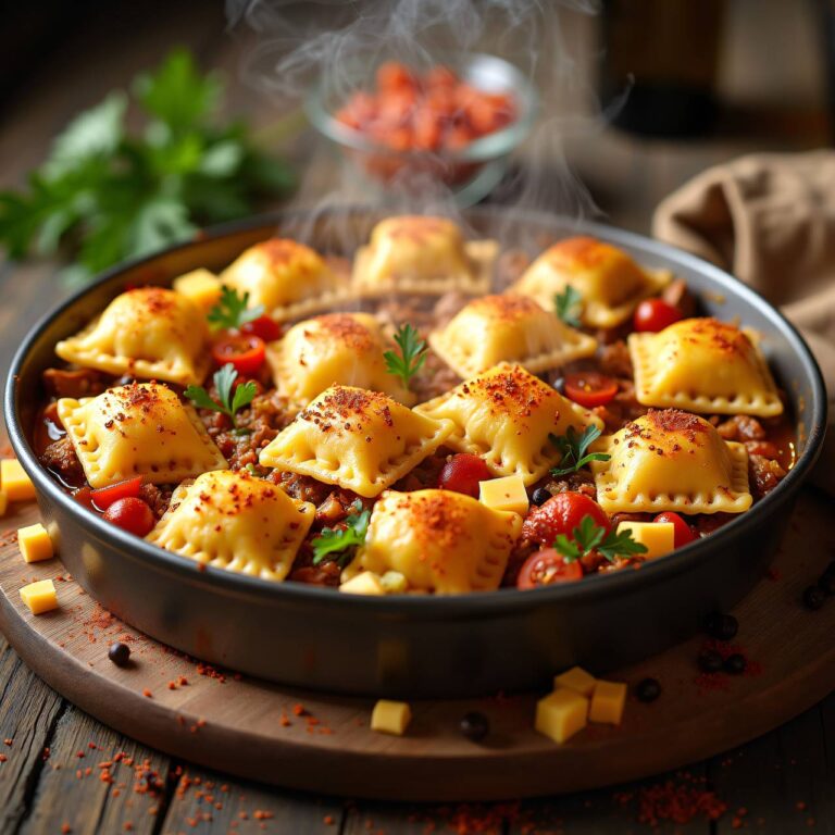 Hackfleischpäckchen Rezept